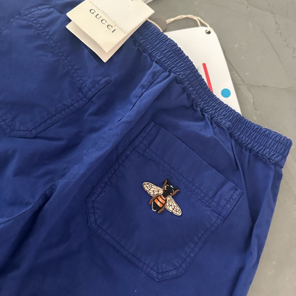 Gucci Boys Royal Blue Joggers / New w/Tags / Size 8 - Picture 3 of 6